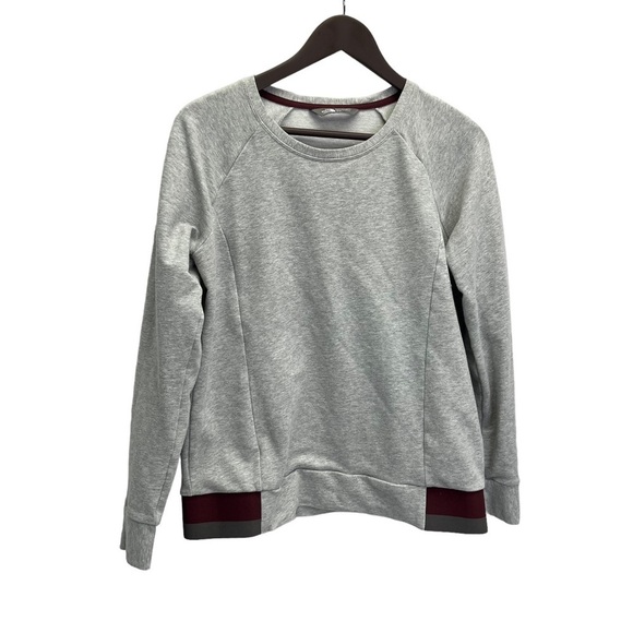 The North Face❤️Grey Jersey Crew Neck Sweatshirt Size M - Picture 1 of 15